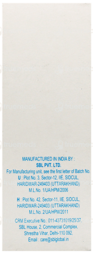 Sbl Nux Vomica Q Mother Tincture 30Ml